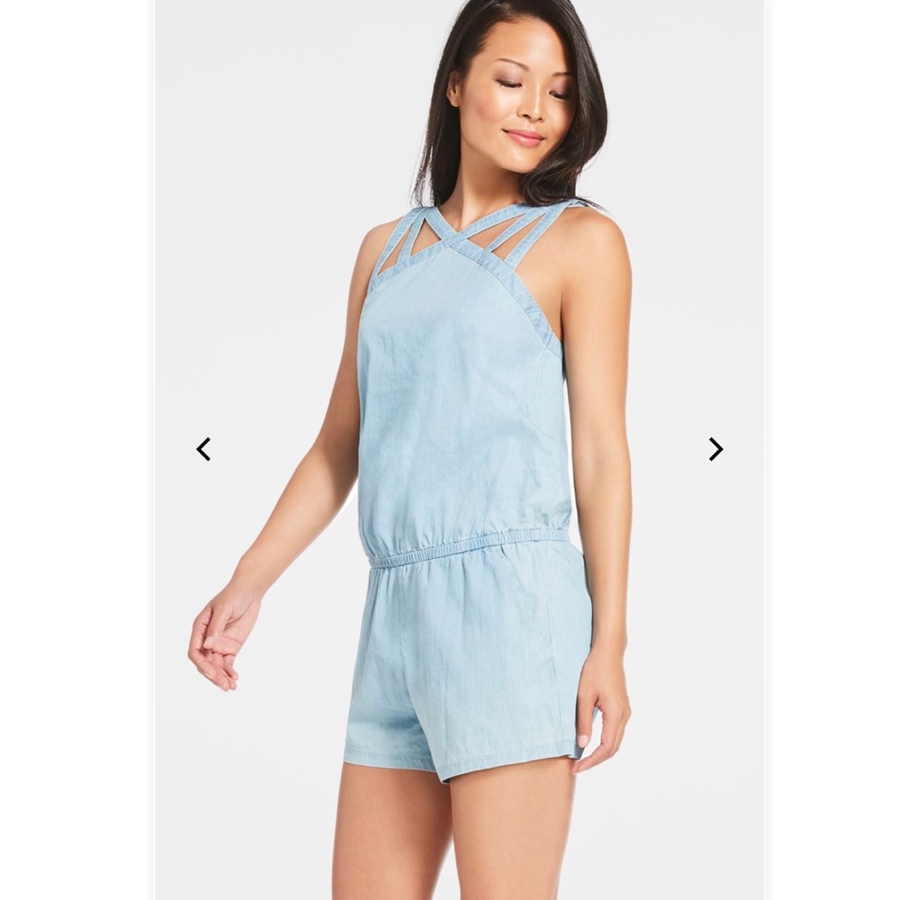 Light Denim Romper
